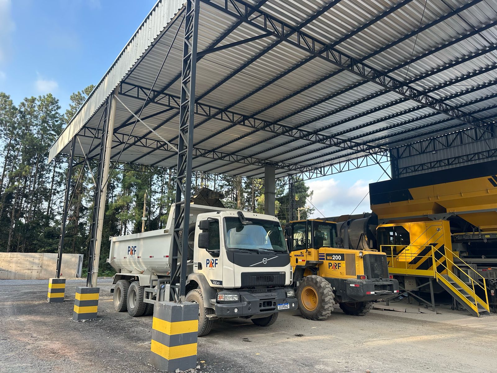 Usina com capacidade de produção